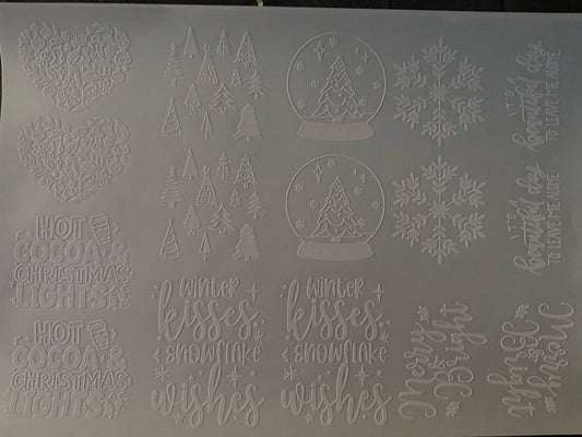 Can Cooler Winter Sheet