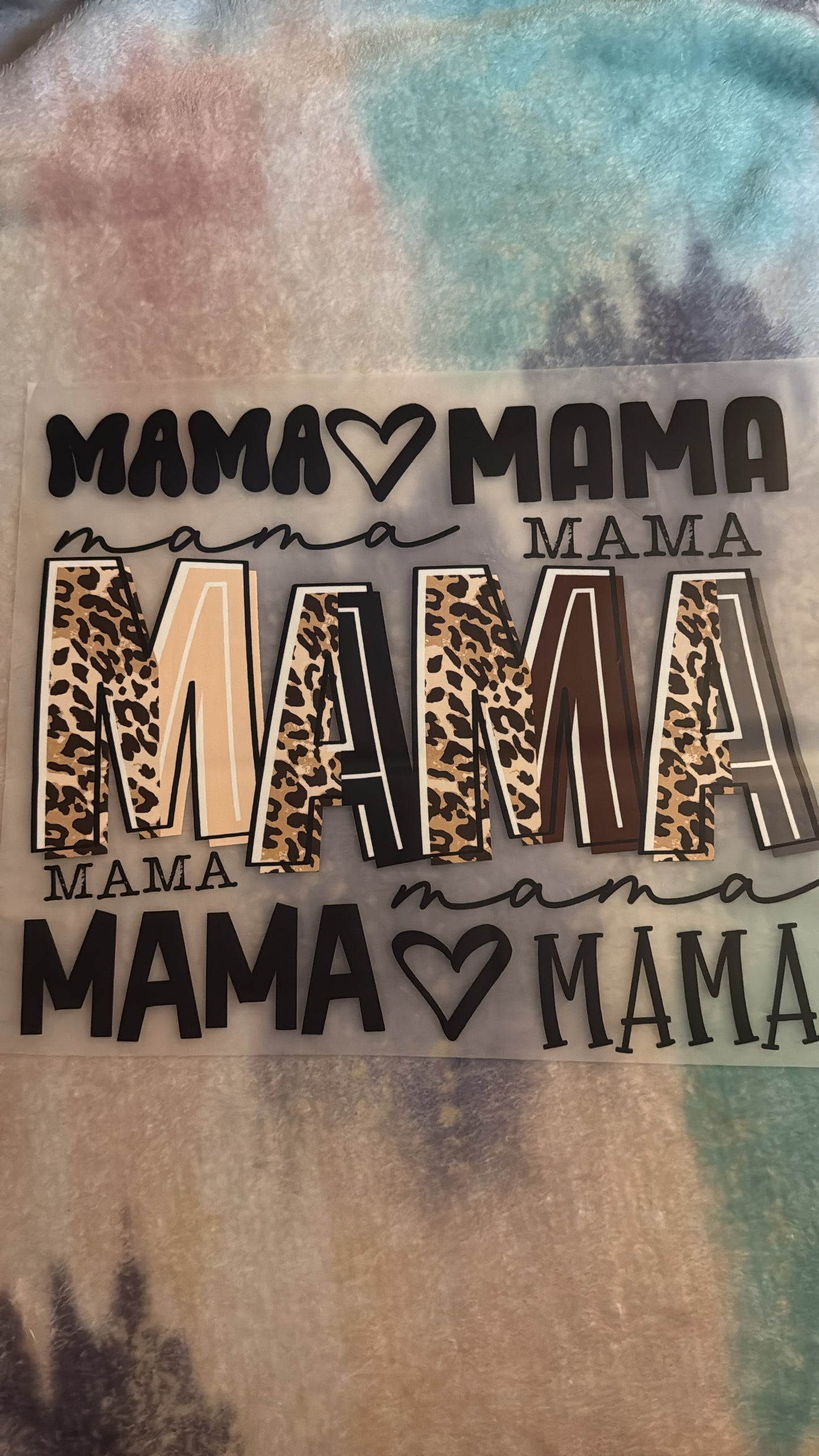 Mama - Full Color - Clear Film